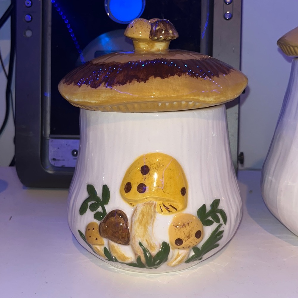 Small mushroom canister